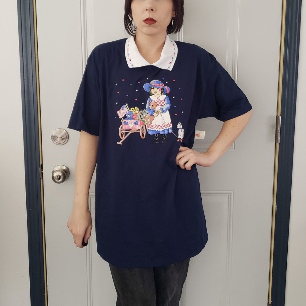 90s Deadstock Grandmacore Patriotic Tee